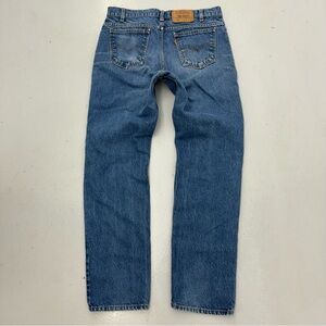 Vintage 80s Levi’s 509 Denim Jeans Orange Tab Made in USA 35x31